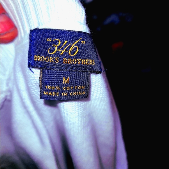Brooks brother shawl collar button up cardigan - Picture 6 of 6